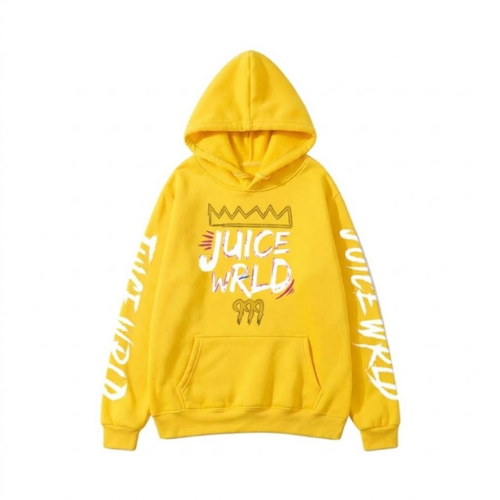Juice WRLD 999 Yellow Hoodie Juice WRLD 999 Yellow Hoodie