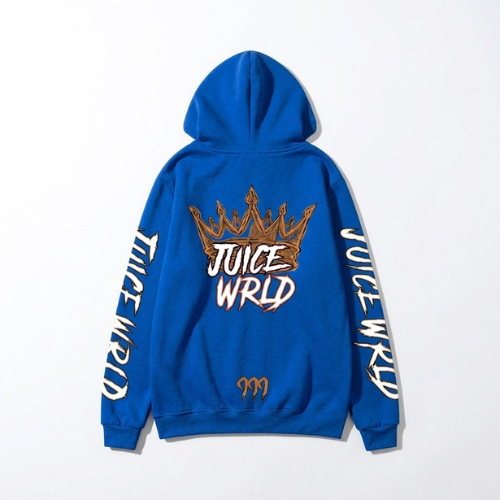 Juice WRLD 999 Blue Hoodie