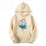 Juice Wrld Graffiti Print Khaki Hoodie