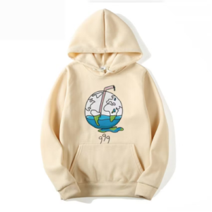 Juice Wrld Graffiti Print Khaki Hoodie