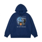 Juice Wrld Legends Never Die Navy Blue Hoodie