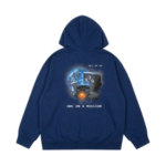 Juice Wrld Legends Never Die Navy Blue Hoodie