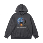 Juice Wrld Legends Never Die Charcoal Gray Hoodie