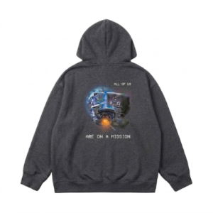 Juice Wrld Legends Never Die Charcoal Gray Hoodie