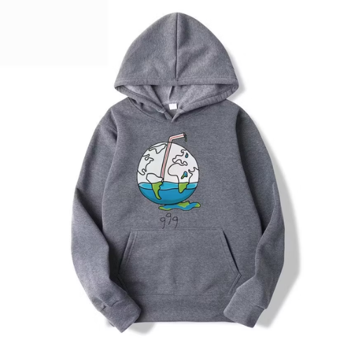Juice Wrld Graffiti Print Dark Gray Hoodie Juice Wrld Graffiti Print Dark Gray Hoodie