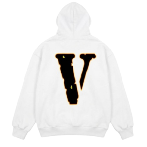 Juice Wrld x Vlone Legend Hoodie White