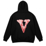 juice wrld vlone fighting demons hoodie black (b)