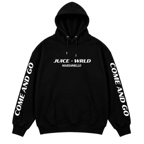 Juice Wrld Come And Go Hoodie Black