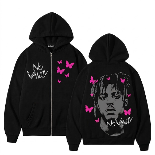 Juice Wrld No Vanity Black Hoodie Juice Wrld No Vanity Hoodie