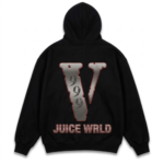 Vlone X Juice Wrld 999 Black Hoodie