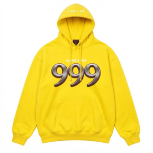 Vlone X Juice Wrld 999 Yellow Hoodie
