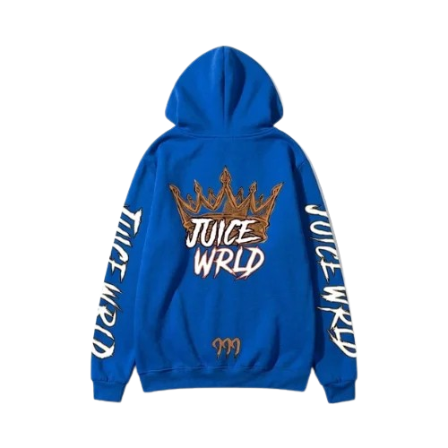 Juice WRLD 999 Blue Hoodie