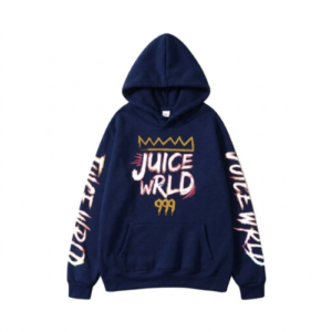 Juice WRLD 999 Navy Blue Hoodie