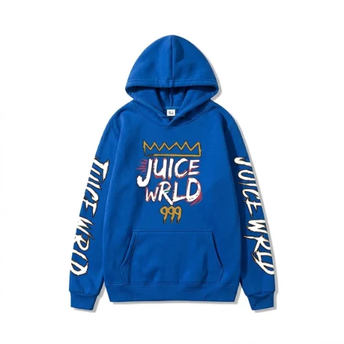 Juice WRLD 999 Blue Hoodie