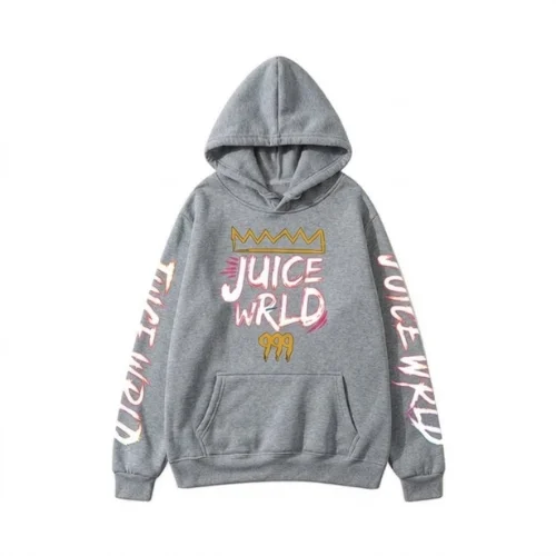 Juice WRLD 999 Gray Hoodie