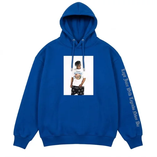 Juice Wrld Revenge Hoodie Blue