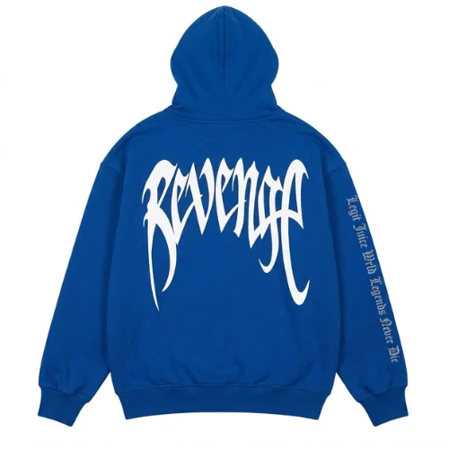 Juice Wrld Revenge Hoodie Blue
