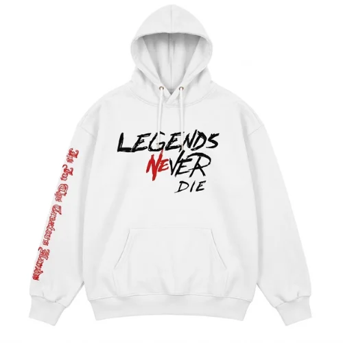 White Juice Wrld X Revenge Legends Never Die Hoodie