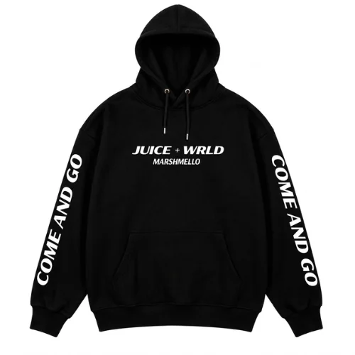 Juice Wrld Come And Go Hoodie Black